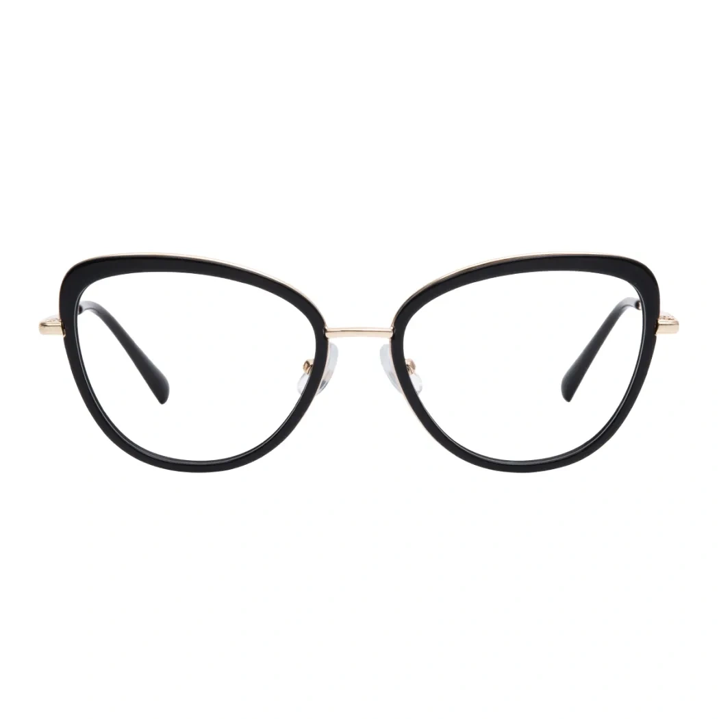 Round Black Eyeglasses