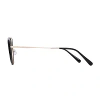 Round Black Eyeglasses