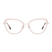 Round Pink Eyeglasses