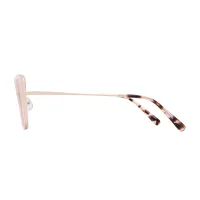 Round Pink Eyeglasses