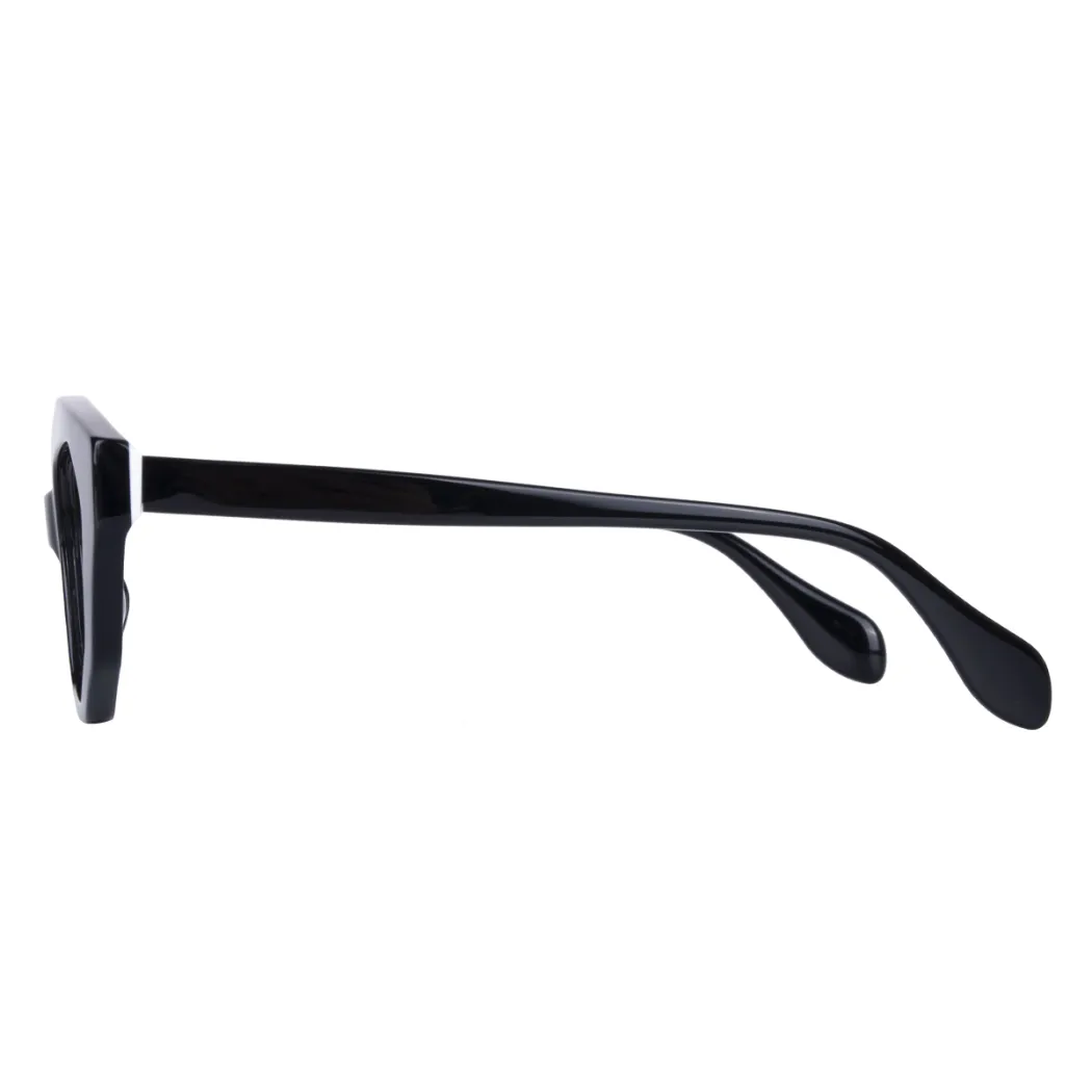 Geometric Black Eyeglasses