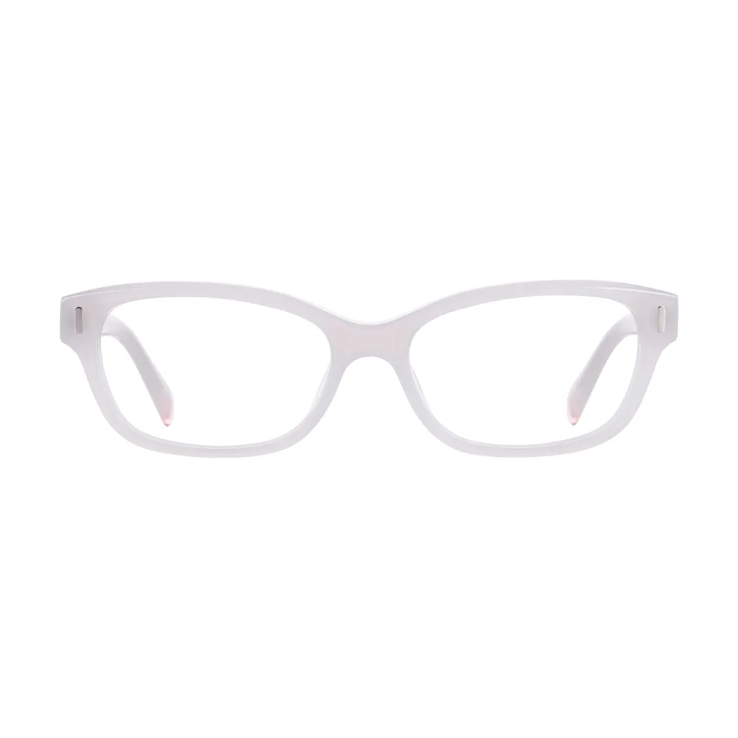 Oval Clear Eyeglasses