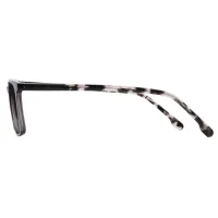 Rectangle Grey Eyeglasses