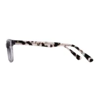 Rectangle Grey Eyeglasses
