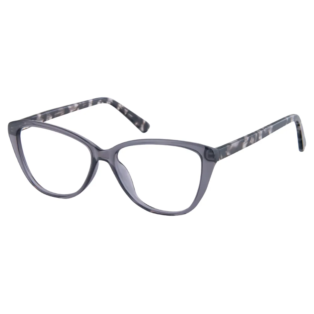 Cat-eye Grey Eyeglasses