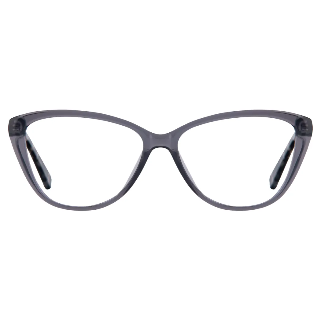 Cat-eye Grey Eyeglasses