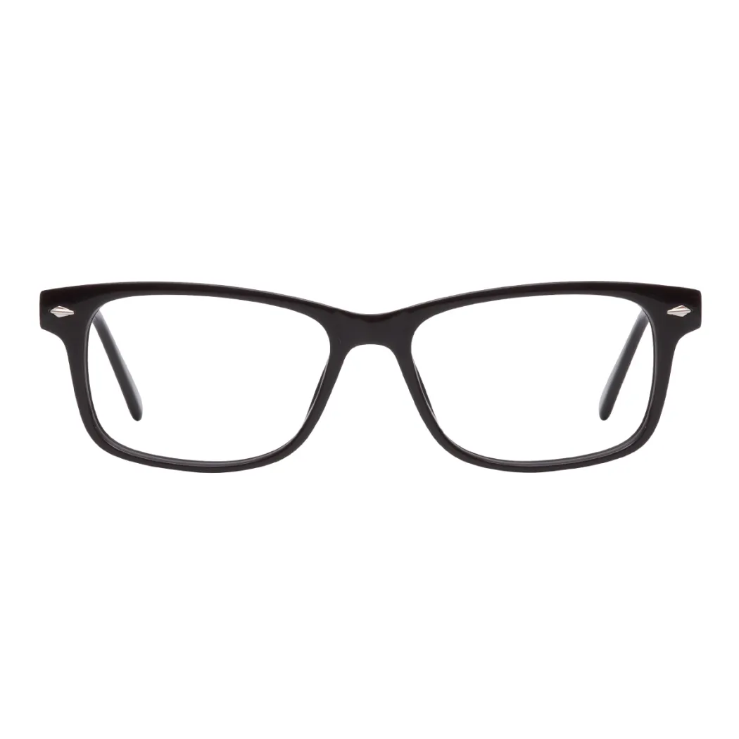 Rectangle Black Eyeglasses