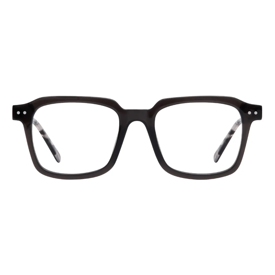 Square Matte Black Eyeglasses