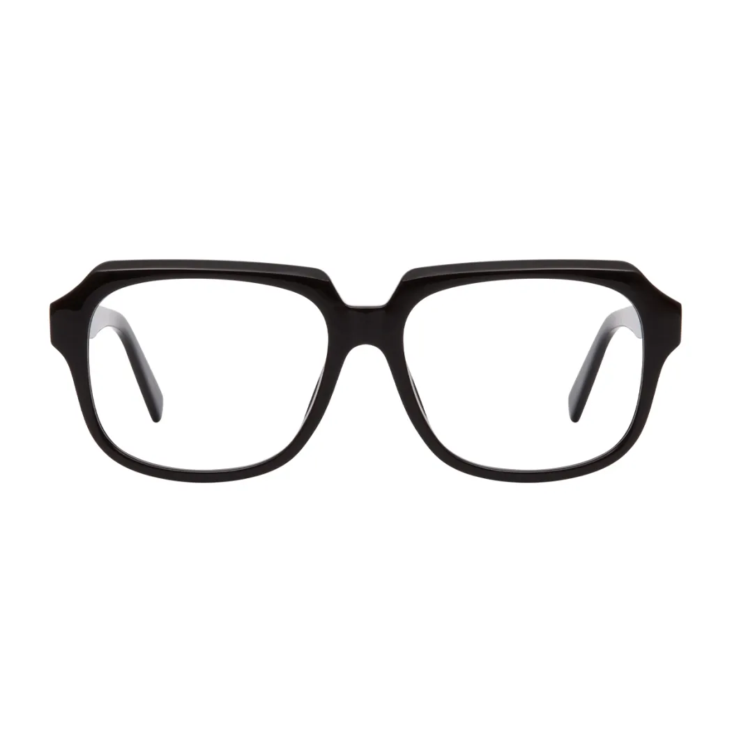 Square Black Eyeglasses
