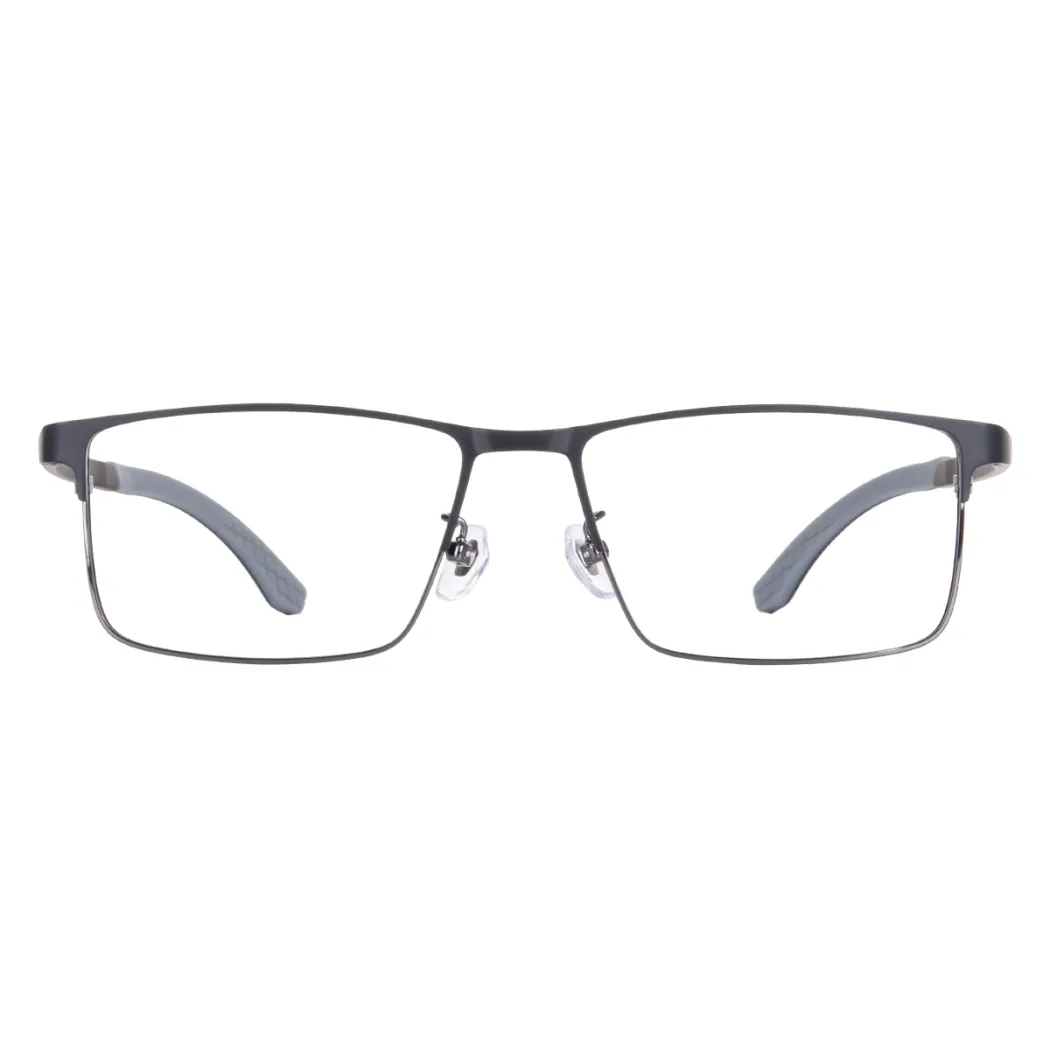 Rectangle Black/Gray Eyeglasses