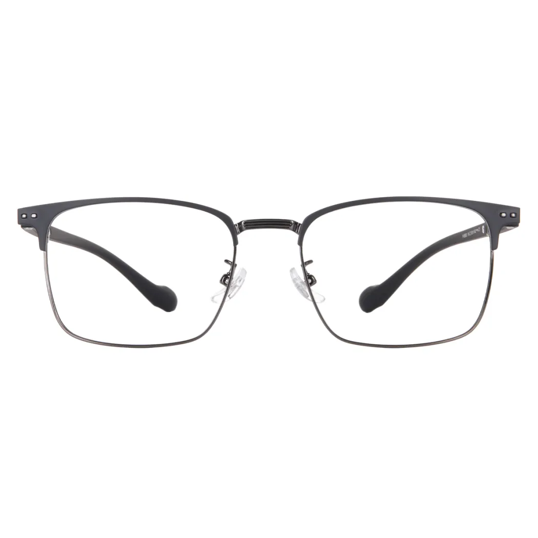 Rectangle Black/Gray Eyeglasses
