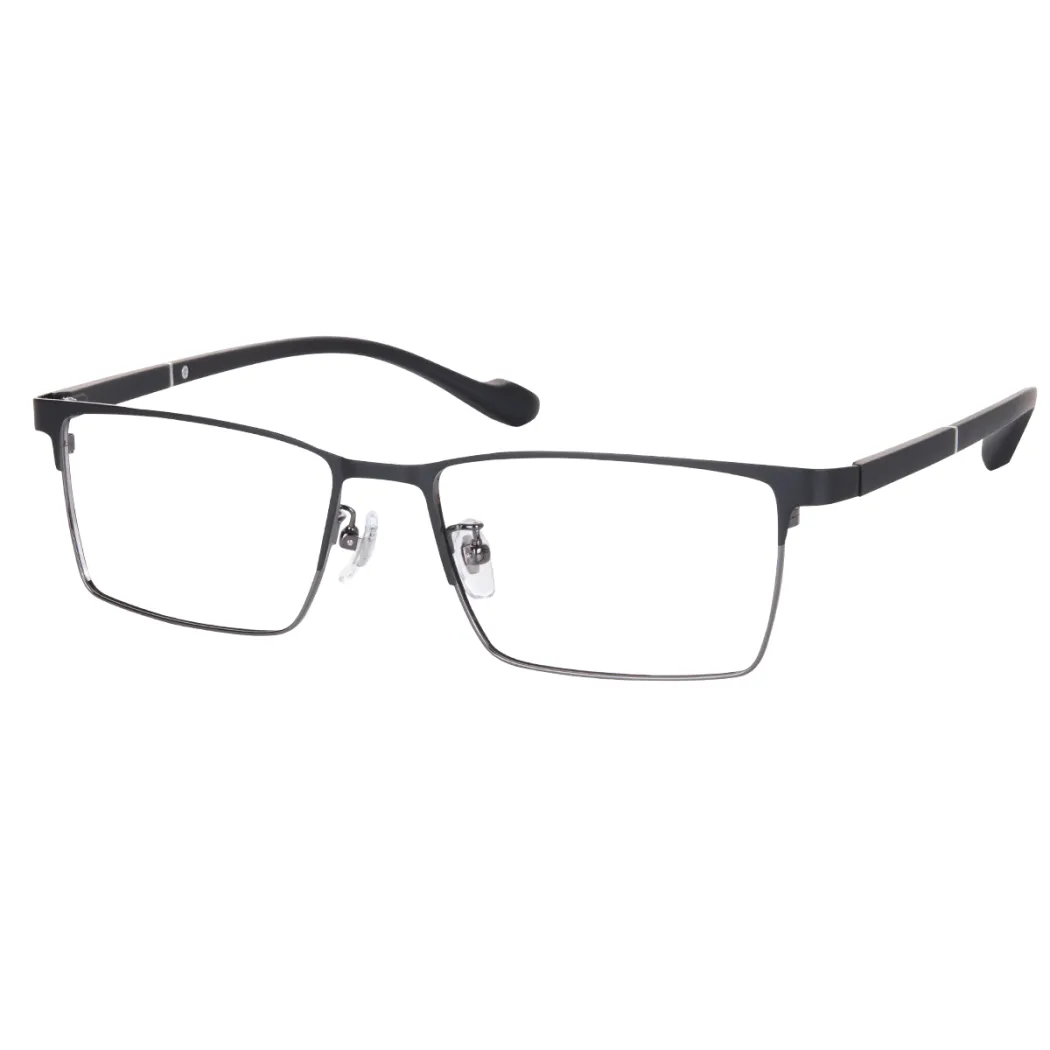 Rectangle Black/Gray Eyeglasses