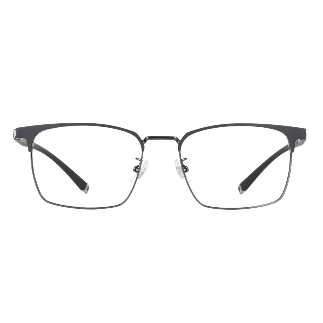 Rectangle Black/Gray Eyeglasses
