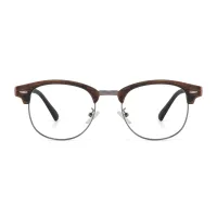 Browline Wood Glasses