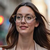 Browline Wood Glasses