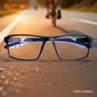 Rectangle Black/Blue Eyeglasses