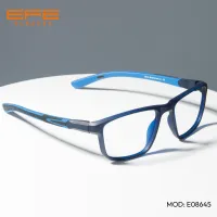 Rectangle Black/Blue Eyeglasses