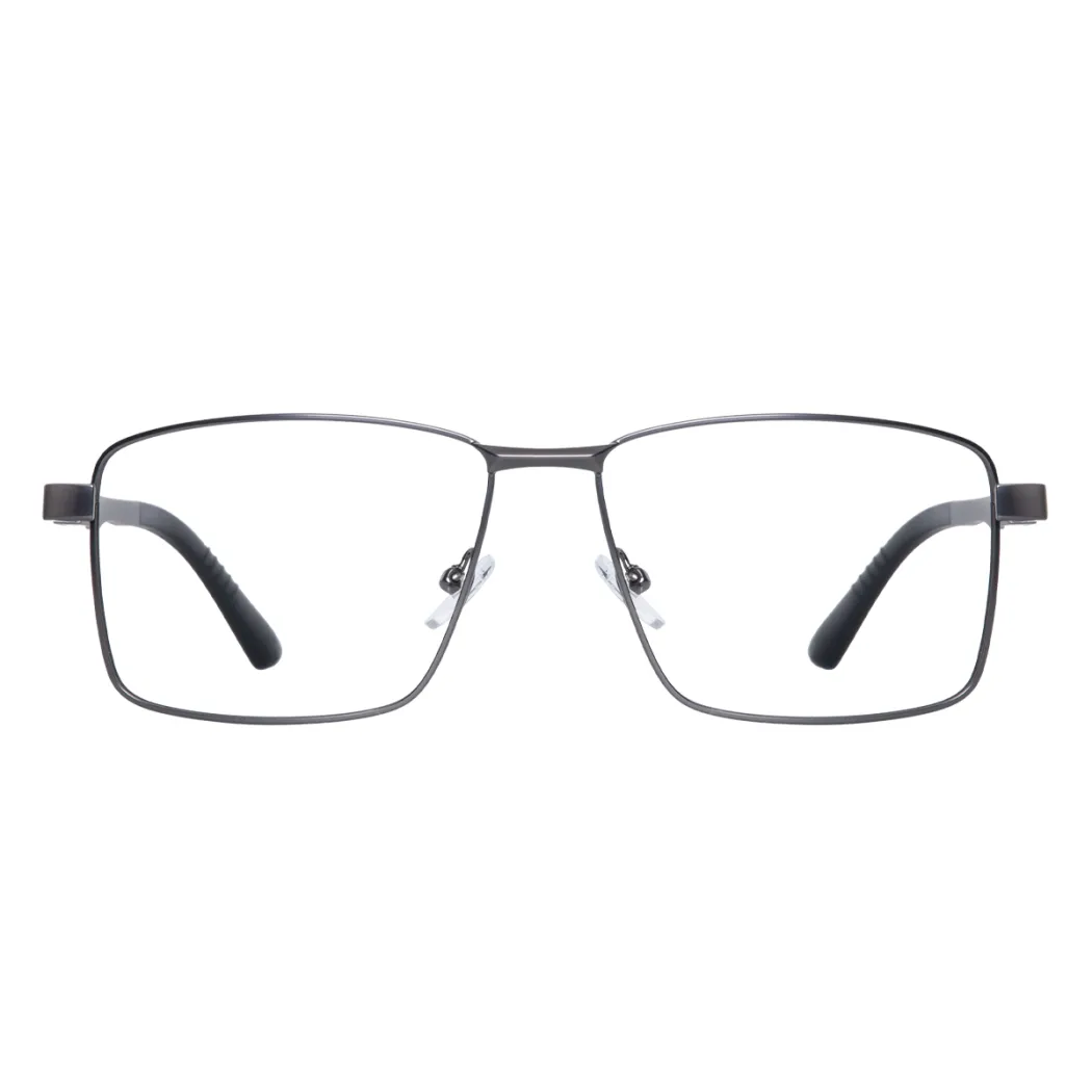 Rectangle Grey Eyeglasses
