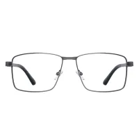 Rectangle Grey Eyeglasses