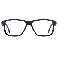 Rectangle Black/Blue Eyeglasses