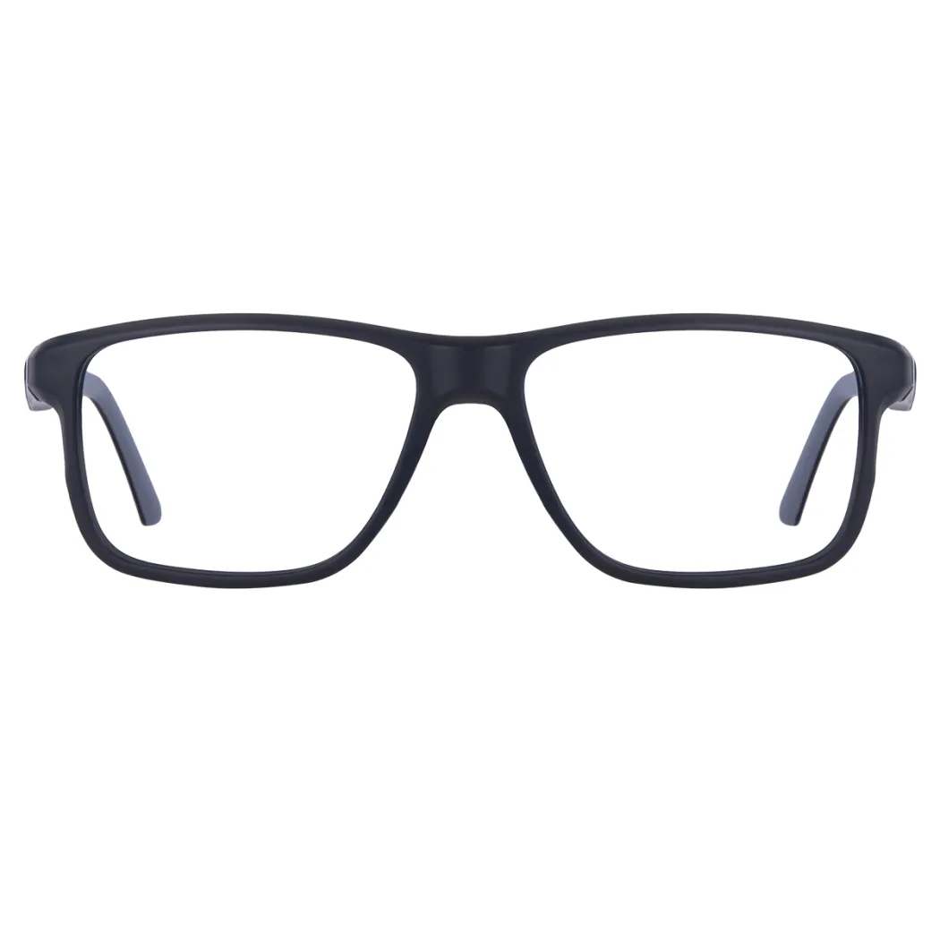 Rectangle Black/Gray Eyeglasses