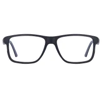 Rectangle Black/Gray Eyeglasses