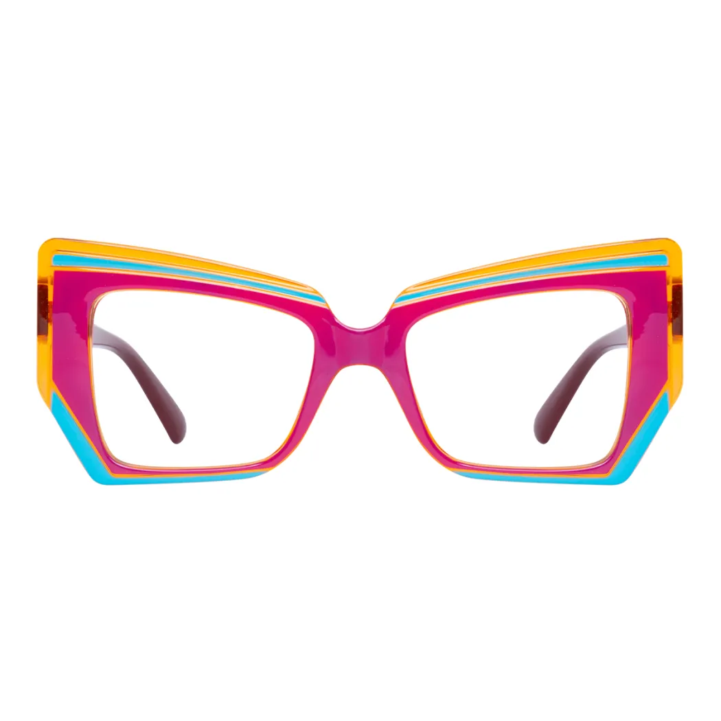 Cat-eye Multicolor Eyeglasses