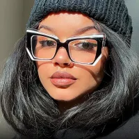 Cat-eye Multicolor Eyeglasses