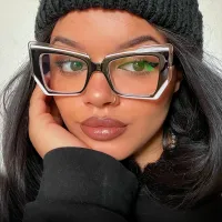 Cat-eye Multicolor Eyeglasses