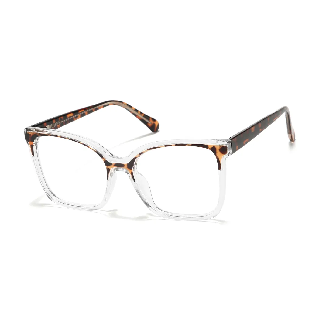 Cat-eye Tortoiseshell/Clear Eyeglasses