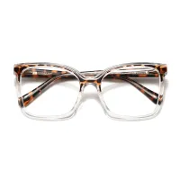 Cat-eye Tortoiseshell/Clear Eyeglasses