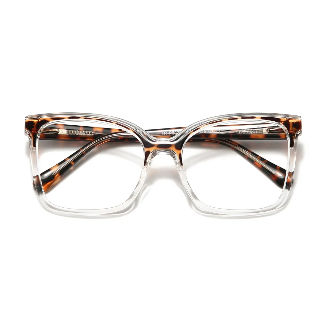 Cat-eye Tortoiseshell/Clear Eyeglasses