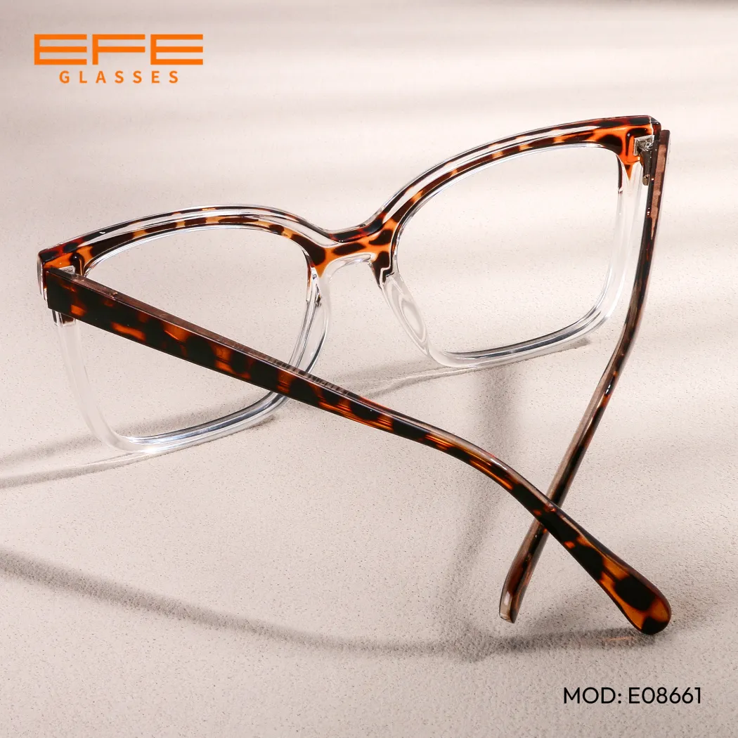 Cat-eye Tortoiseshell/Clear Eyeglasses