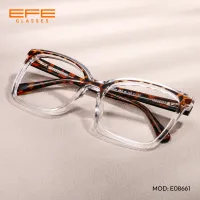 Cat-eye Tortoiseshell/Clear Eyeglasses