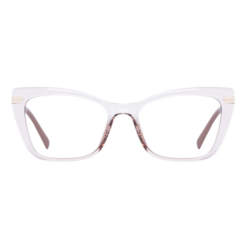 Cat-eye Clear Eyeglasses