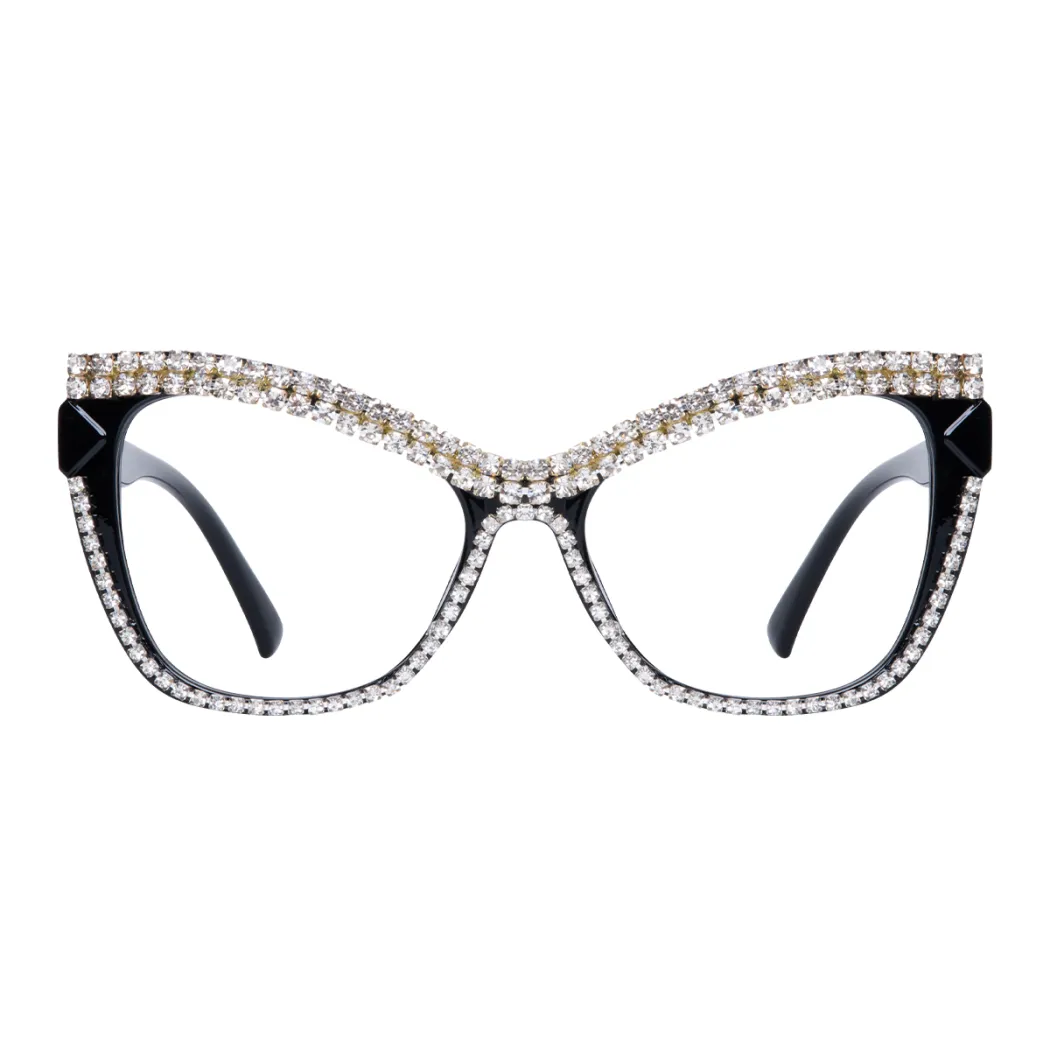 Cat-eye Black Eyeglasses