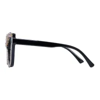 Cat-eye Black Eyeglasses
