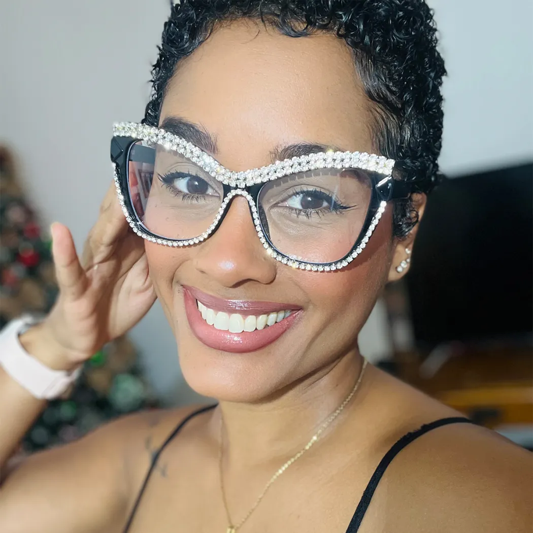 Cat-eye Black Eyeglasses