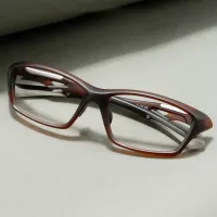 Rectangle Blue Eyeglasses