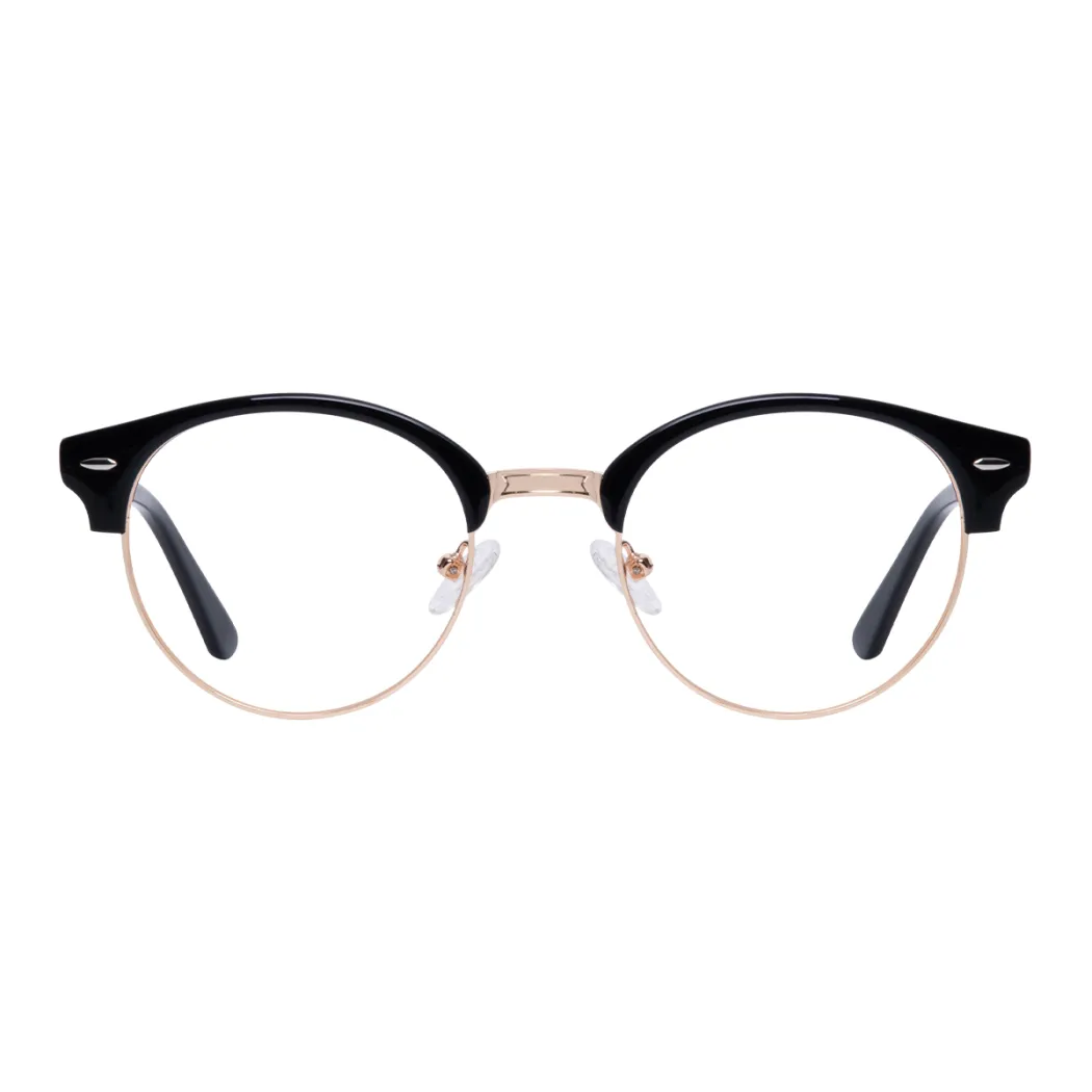 Browline Black Eyeglasses