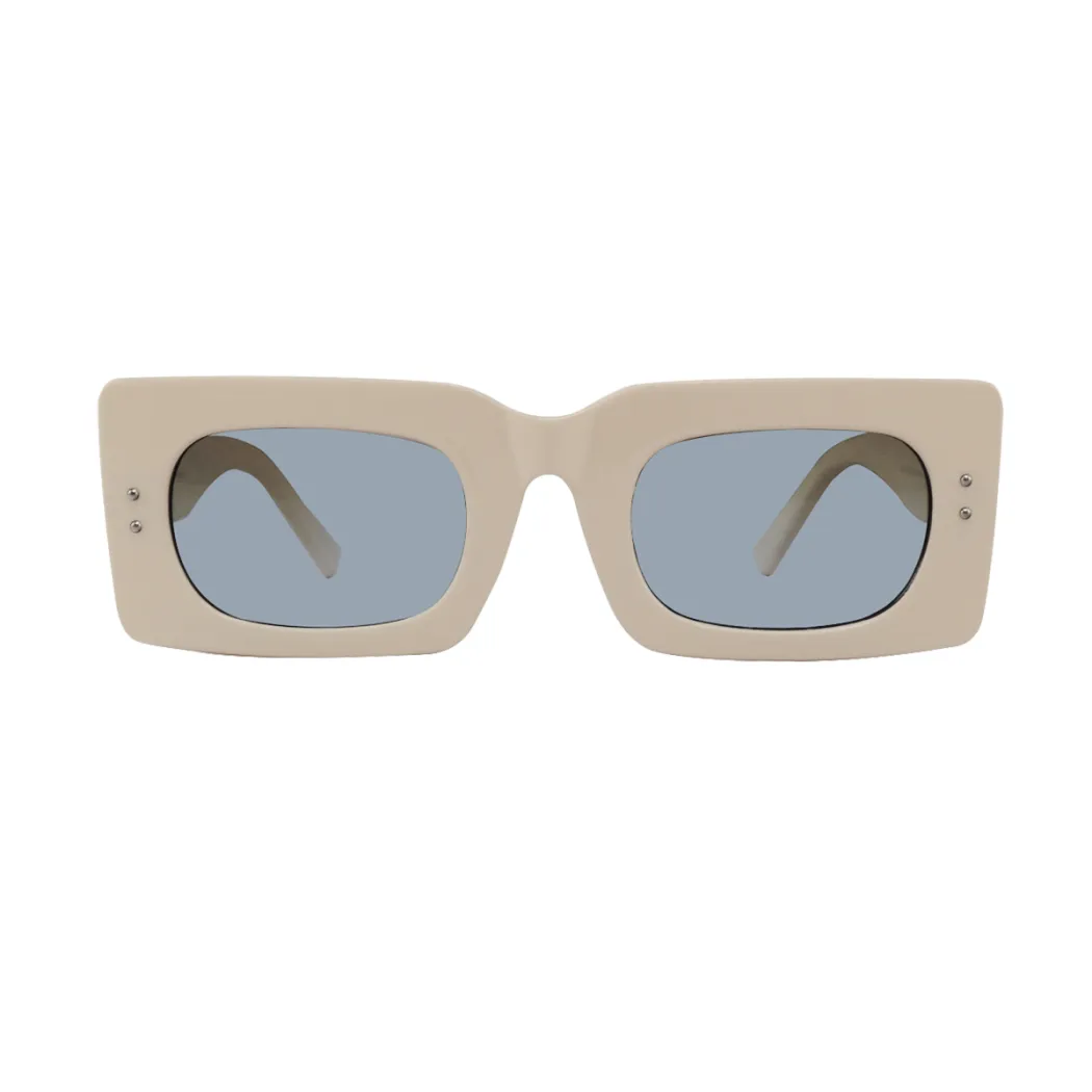 Rectangle Yellow Sunglasses