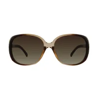 Oval Brown Sunglasses