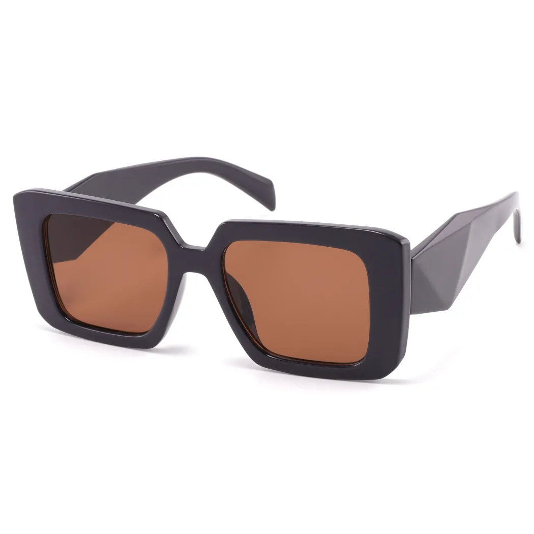 Square Black Sunglasses