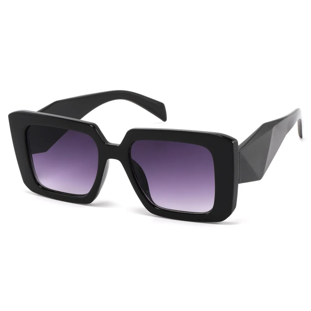 Square Black Sunglasses