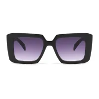 Square Black Sunglasses