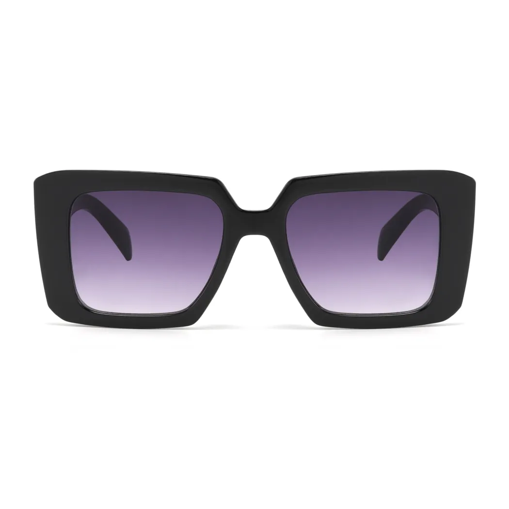 Square Black Sunglasses