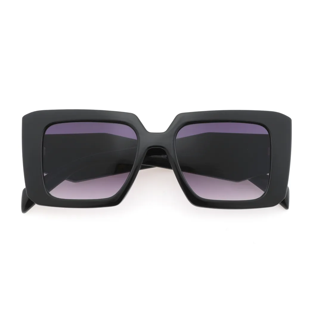 Square Black Sunglasses