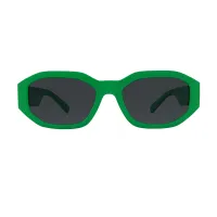 Geometric Green Sunglasses