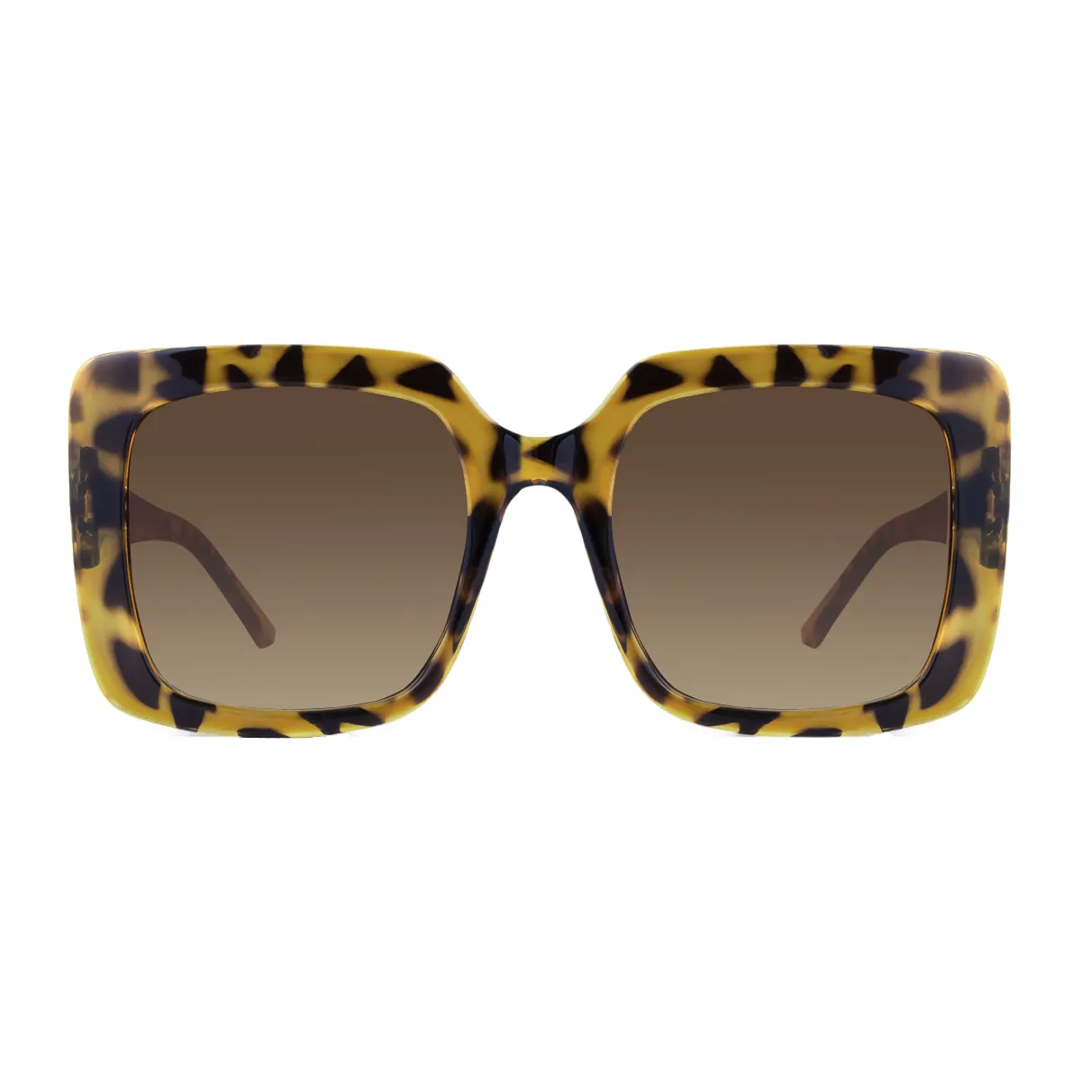 Square Tortoiseshell Sunglasses