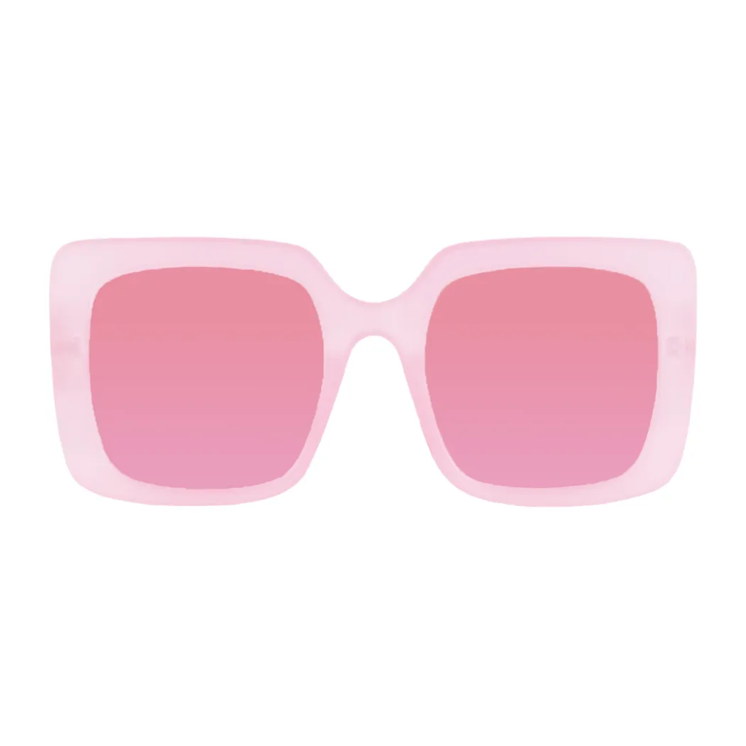 Square Pink Sunglasses